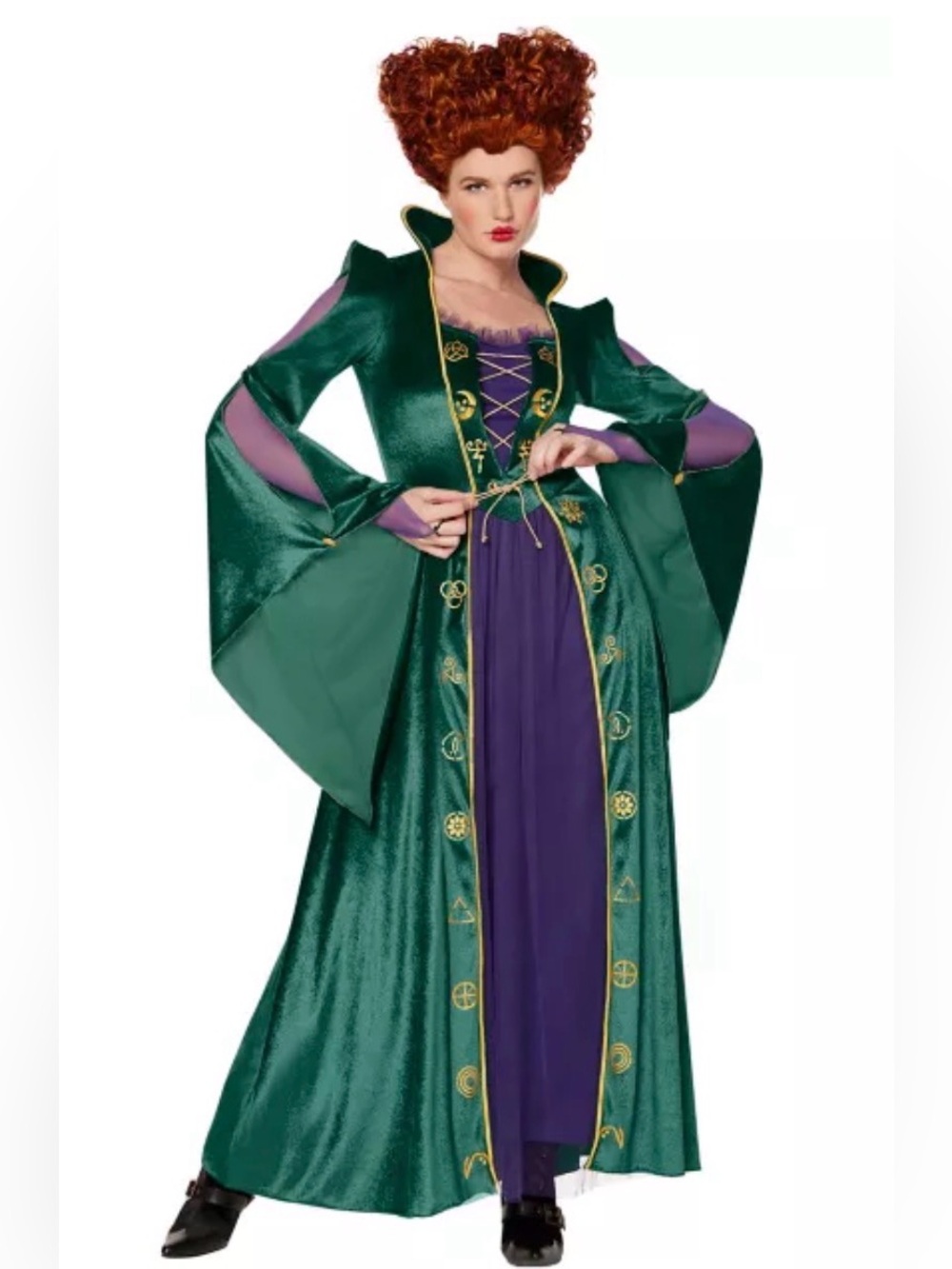 EUC Adult Winifred Sanderson Costume - Hocus Pocus SZ M
